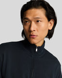 Lyle&Scott SUPERFINE QUARTER ZIP SWEAT ML2258TON Z271 Dark Navy