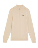 Lyle&Scott junior 1/4 ZIP JUMPER KNB2100VC W503 Putty
