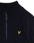 Lyle&Scott junior 1/4 ZIP JUMPER KNB2100VC Z271 Dark Navy