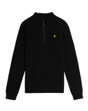 LyleScottjunior1_4ZIPJUMPERKNB2100VCZ865JetBlack__1