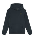 Lyle&Scott junior BRUSH BACK PULLOVER HOODIE MLB2001VB Z271 Dark Navy