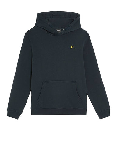 Lyle&Scott junior BRUSH BACK PULLOVER HOODIE MLB2001VB Z271 Dark Navy