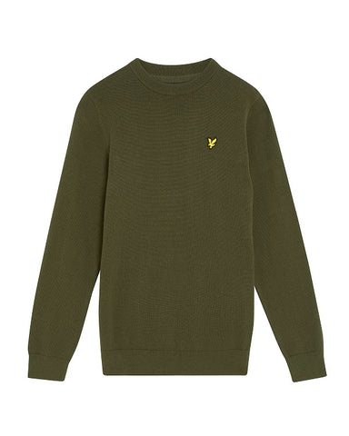 Lyle&Scott junior COTTON CREW NECK JUMPER KNB2000VC X848 Deep Depths