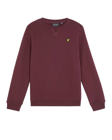 Lyle&Scott junior CREW NECK SWEATSHIRT MLB2000VB Z562 Burgundy