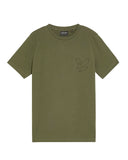 Lyle&Scott junior EAGLE T-SHIRT TSB2306V X848 Deep Depths
