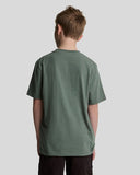 Lyle&Scott junior LINEN T-SHIRT TSB2205V X583 Green Mercurial