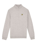 Lyle&Scott junior QUARTER ZIP PULLOVER MLB2003V D24 Light Grey Marl