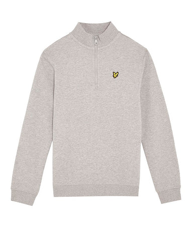 Lyle&Scott junior QUARTER ZIP PULLOVER MLB2003V D24 Light Grey Marl