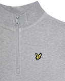 Lyle&Scott junior QUARTER ZIP PULLOVER MLB2003V D24 Light Grey Marl