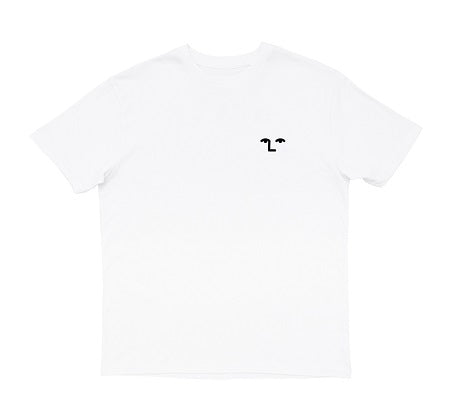 NNSNS FACE-OFF EMBROIDERED TEE TOPS_Nfoet White