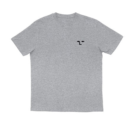 NNSNS FACE-OFF EMBROIDERED TEE TOPS_Nfoethg Heather Grey