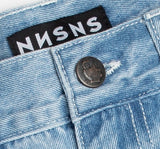 NNSNS NESSIE SHORT SUPERLIGHT DENIM SHO_Nlid Superlight Denim