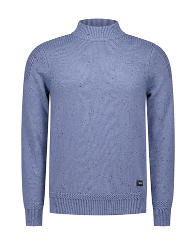 N.Z.A. PULLOVER TURTLENECK 25HN450 2619 Soft Blue Melange