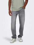 Only&Sons ONSEDGE STRAIGHT 8202 22028202 Medium Grey Denim