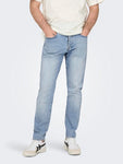 Only&Sons ONSYOKE TAPERED LB 9684 22029684 Light blue denim