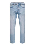 Only&Sons ONSYOKE TAPERED LB 9684 22029684 Light blue denim