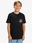 Quiksilver EV IN FLAMES SS YOUTH EQBZT04901 KVJO BLACK