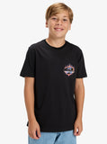 Quiksilver EV IN FLAMES SS YOUTH EQBZT04901 KVJO BLACK