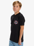 Quiksilver EV IN FLAMES SS YOUTH EQBZT04901 KVJO BLACK
