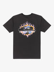 Quiksilver EV IN FLAMES SS YOUTH EQBZT04901 KVJO BLACK