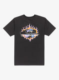 Quiksilver EV IN FLAMES SS YOUTH EQBZT04901 KVJO BLACK