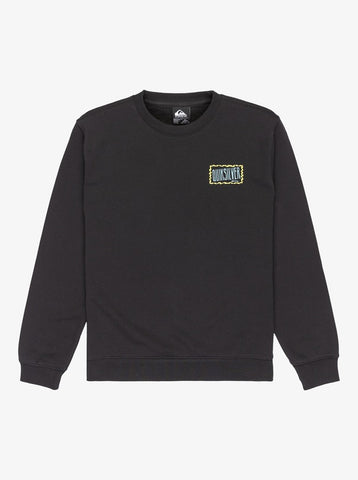 Quiksilver GRAPHIC CREW YOUTH EQBFT03956 KVJO BLACK
