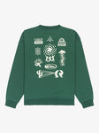 Quiksilver SALT WATER GRAPHIC CREW EQBFT03960 TKR