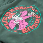 RIPNDIP TAKE A TRIP HOODIE RNDFAL24138 ALPINE GREEN