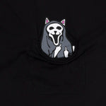 RIPNDIP TRICK OR TREAT POCKET TEE RNDFALL25134 BLACK