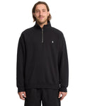 Volcom SINGLE STONE QUARTER ZIP A4632503 BLK Black