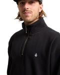 Volcom SINGLE STONE QUARTER ZIP A4632503 BLK Black