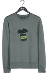 Antwrp SPINACH CREW SWEAT BSW157-L008 531 Washed Green