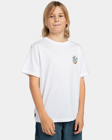 Element kids BOOBOO ICON SS YOUTH ELBZT00111 Optic White