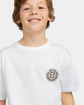 Element kids ICON ISLAND SS YOUTH ELBZT00134 Optic White
