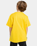 Element kids STORMY SS YOUTH ELBZT00118 YKFO YELLOW