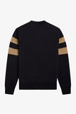 Fred perry CREW NECK SWEATER M4718 102 Black