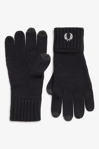 Fred perry GLOVES C4128 Black