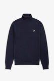 Fred perry ROLL NECK K9552 608 Navy