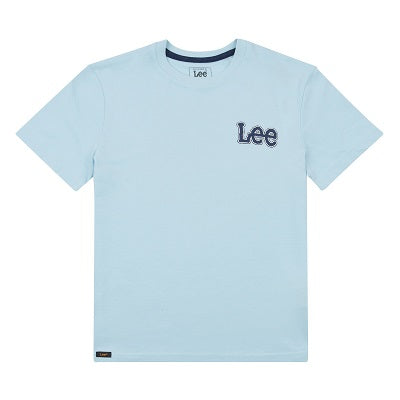 Lee BASIC T-SHIRT LEE0137 269 Crystal blue
