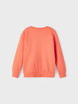 Name it NKMDELONS LS SWEAT  13214621 Coral